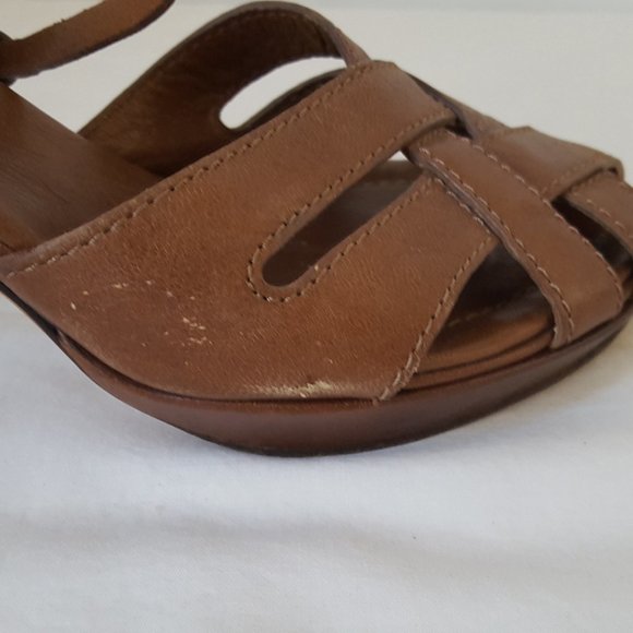 Costume National Light Brown Sandals; Size 7; Mini - Picture 3 of 4